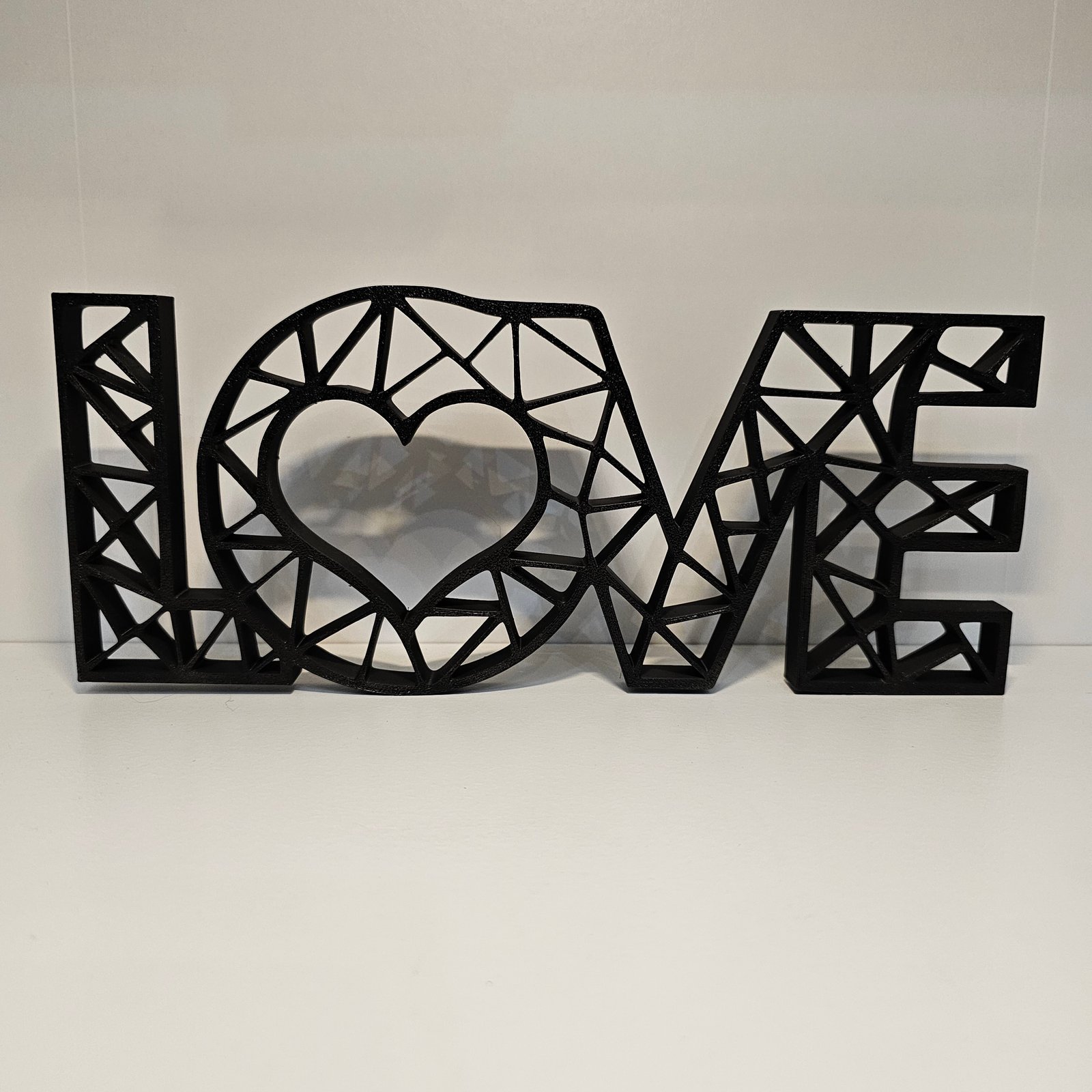 Arte geométrico LOVE