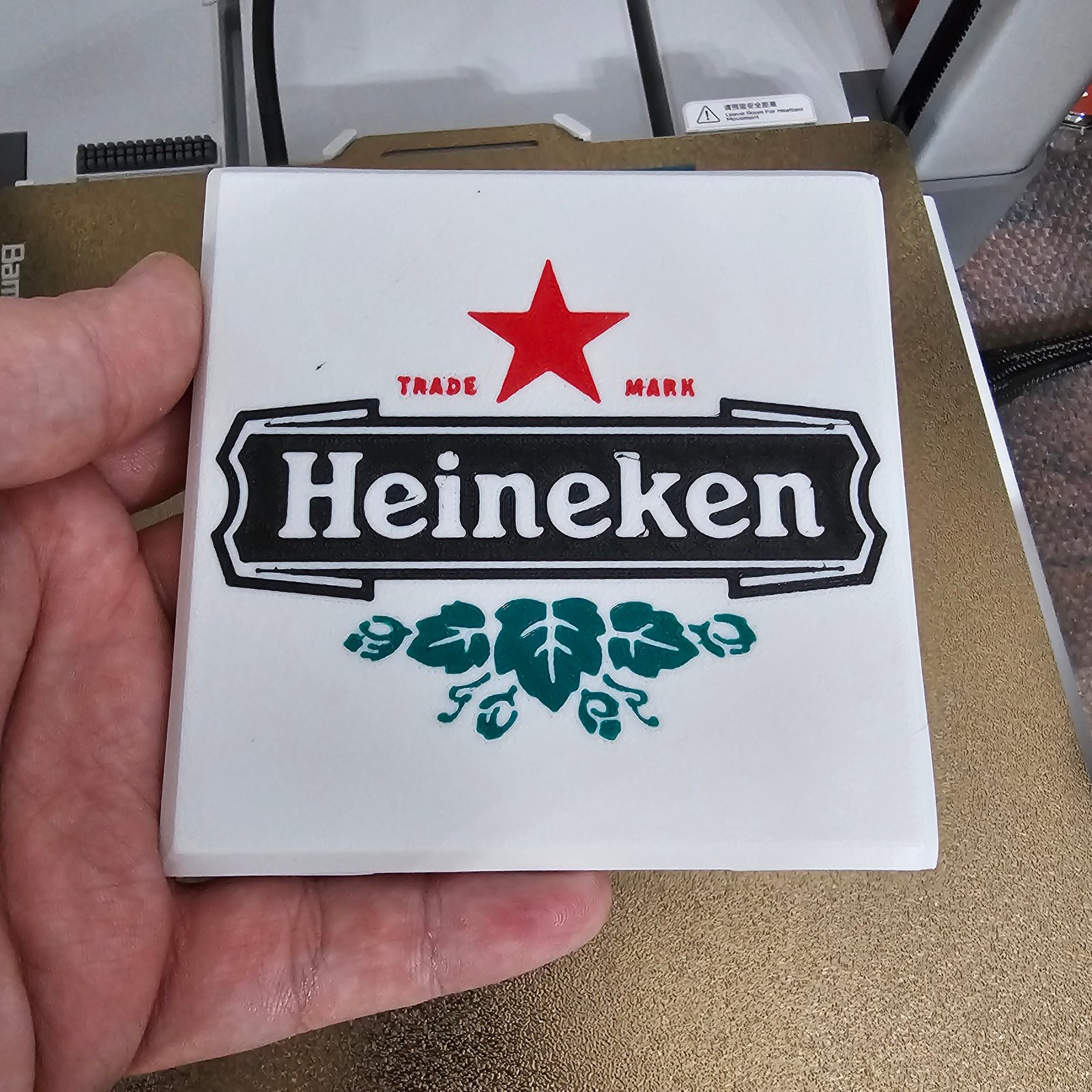 Posavasos Heineken personalizado
