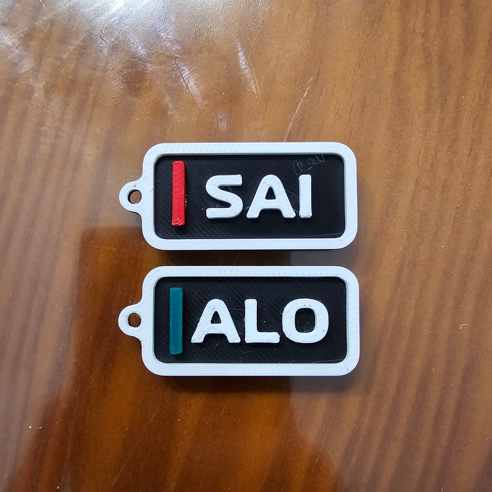 Llaveros personalizados SAI ALO